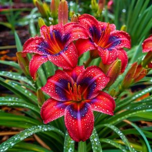 Лилейник Солар Вин купить по цене от 329р. в интернет-магазине «Посадика» с доставкой почтой в в Игаркае и по всей России – [изображение №1].