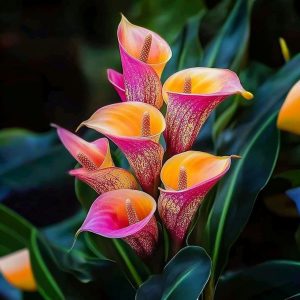 Калла Оникс купить по цене от 450р. в интернет-магазине «Посадика» с доставкой почтой в в Игаркае и по всей России – [изображение №1].